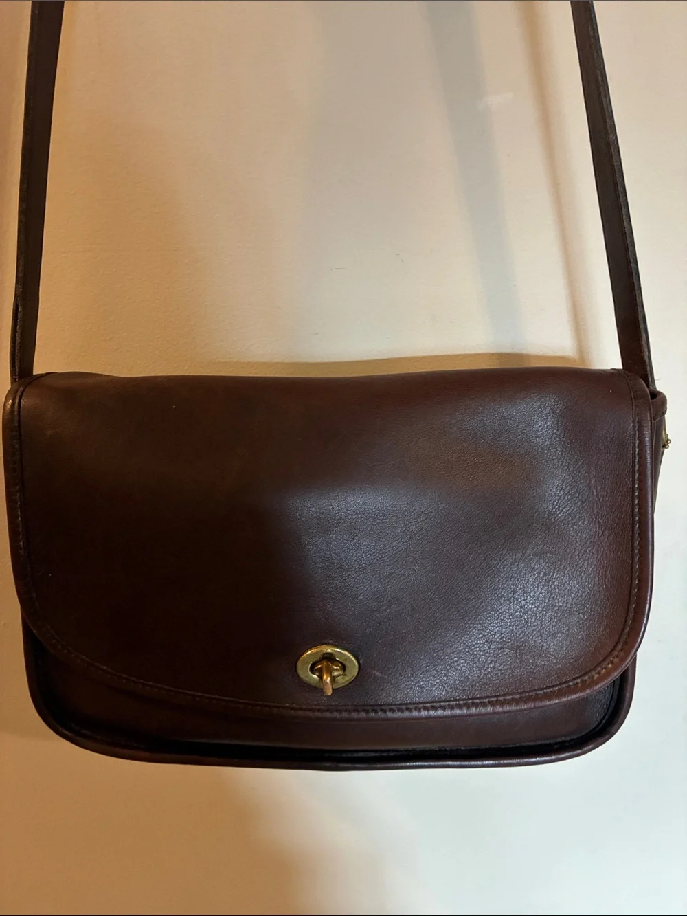 Coach Vintage Collegiate Shoulder /Crossbody Late 80’s, Early 90’s 0775-41